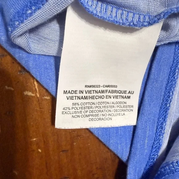 Nike Blue Dri-FIT Tee Crewneck Short Sleeve Women’s L - Picture 4 of 8